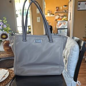 Kate Spade Gray Tote Bag